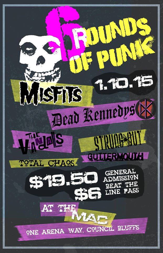 Image result for 6 rounds of punk council bluffs iowa